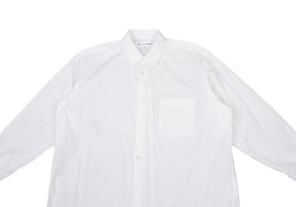 COMME des GARCONS SHIRT Cotton Basic Shirt White Size M