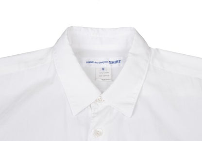 COMME des GARCONS SHIRT Cotton Basic Shirt White Size M