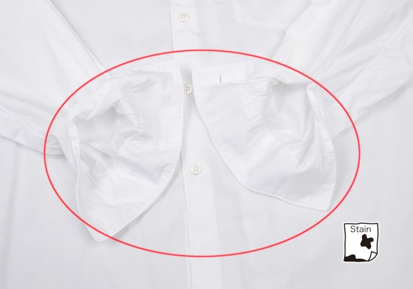 COMME des GARCONS SHIRT Cotton Basic Shirt White Size M