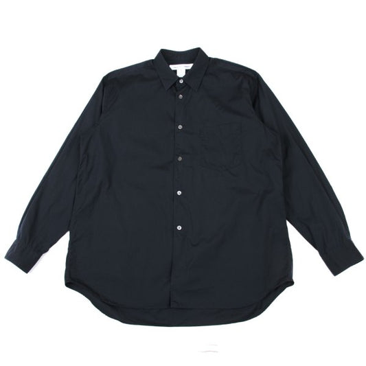 COMME des GARCONS SHIRT Cotton Basic Shirt Navy Size M