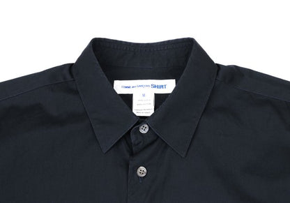 COMME des GARCONS SHIRT Cotton Basic Shirt Navy Size M