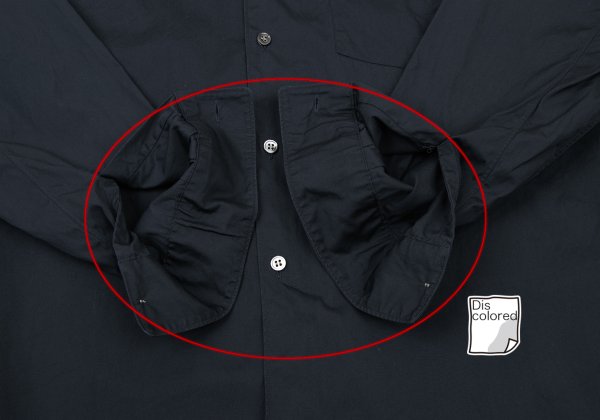 COMME des GARCONS SHIRT Cotton Basic Shirt Navy Size M