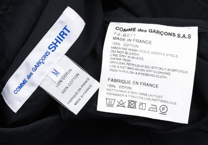 COMME des GARCONS SHIRT Cotton Basic Shirt Navy Size M