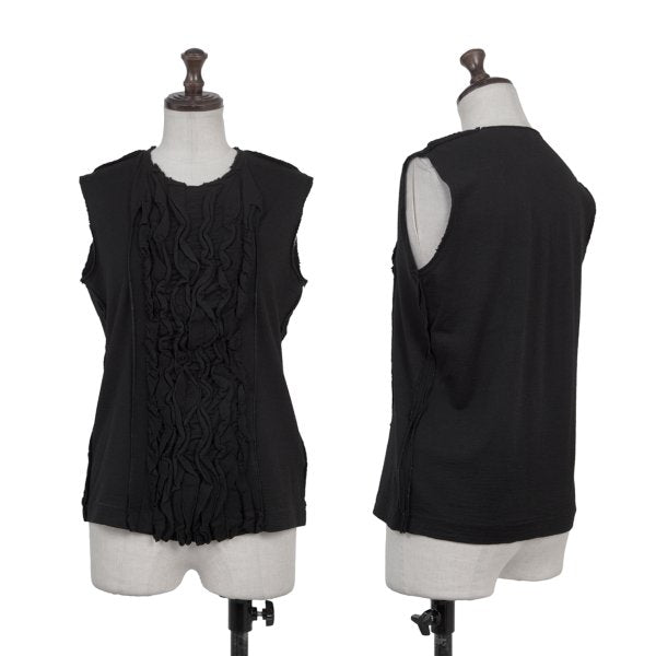 tricot COMME des GARCONS Garment Dyed T-Shirt Black Size S