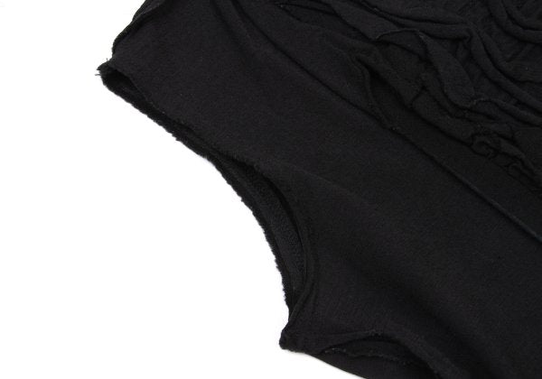 tricot COMME des GARCONS Garment Dyed T-Shirt Black Size S