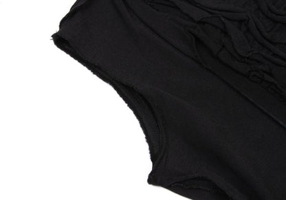 tricot COMME des GARCONS Garment Dyed T-Shirt Black Size S