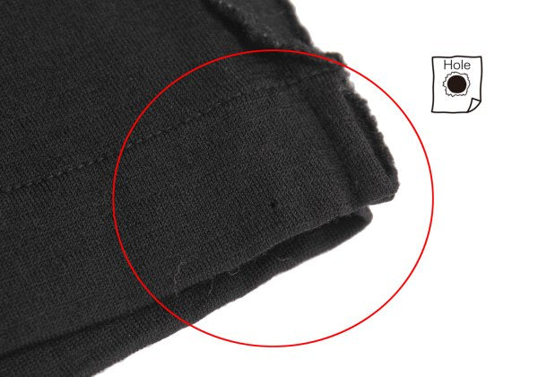 tricot COMME des GARCONS Garment Dyed T-Shirt Black Size S