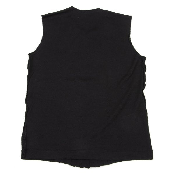 tricot COMME des GARCONS Garment Dyed T-Shirt Black Size S