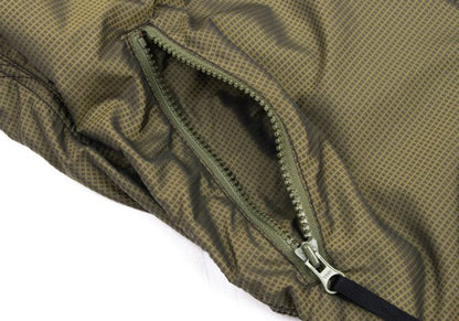 HYSTERIC GLAMOUR Checkered Nylon Poly Jacket Khaki Size F
