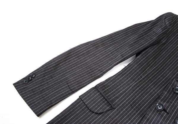 Yohji Yamamoto POUR HOMME 11SS Linen Dot Jacket Gray Size 1