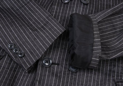 Yohji Yamamoto POUR HOMME 11SS Linen Dot Jacket Gray Size 1