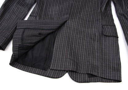 Yohji Yamamoto POUR HOMME 11SS Linen Dot Jacket Gray Size 1