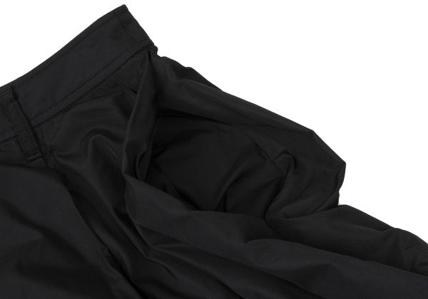 ISSEY MIYAKE Pleated Wide Tapered Pants Black Size 1