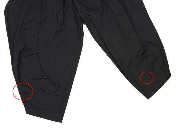 ISSEY MIYAKE Pleated Wide Tapered Pants Black Size 1