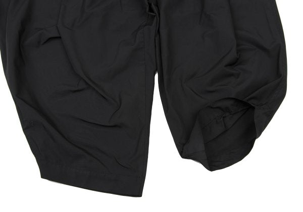 ISSEY MIYAKE Pleated Wide Tapered Pants Black Size 1