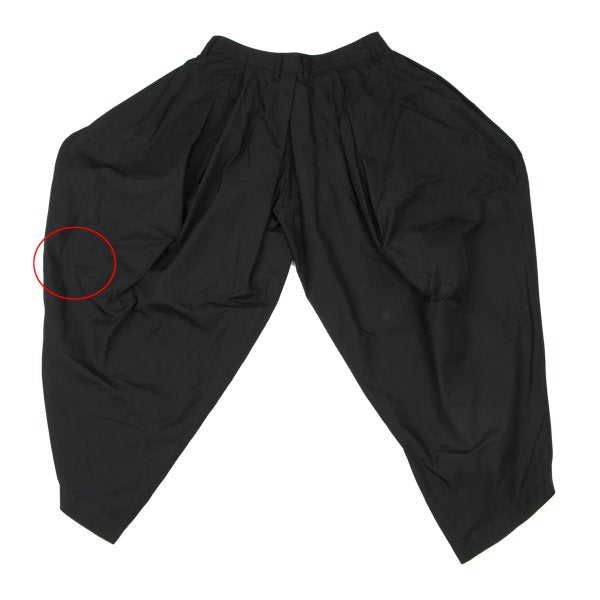 ISSEY MIYAKE Pleated Wide Tapered Pants Black Size 1