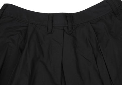 ISSEY MIYAKE Pleated Wide Tapered Pants Black Size 1