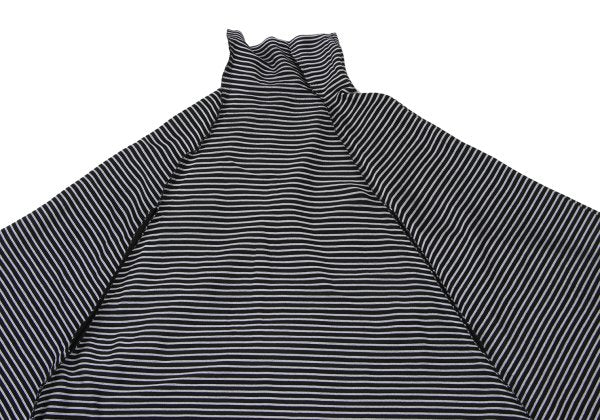 ISSEY MIYAKE A-POC INSIDE Border Weave Coat Black Size 2