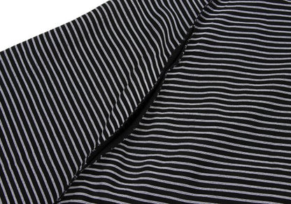 ISSEY MIYAKE A-POC INSIDE Border Weave Coat Black Size 2