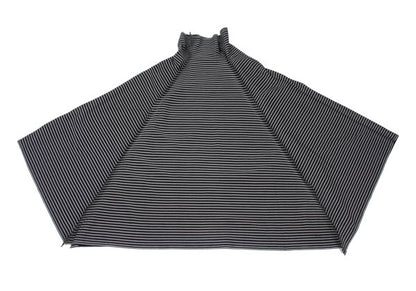 ISSEY MIYAKE A-POC INSIDE Border Weave Coat Black Size 2