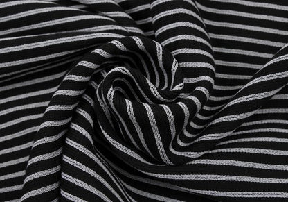 ISSEY MIYAKE A-POC INSIDE Border Weave Coat Black Size 2