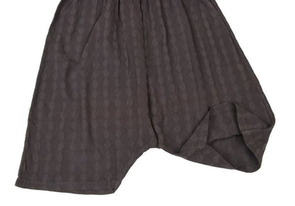 ISSEY MIYAKE me Cotton Blend Sarouel Pants Brown Size F