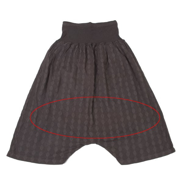 ISSEY MIYAKE me Cotton Blend Sarouel Pants Brown Size F