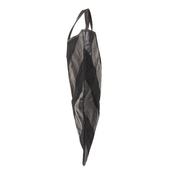 PLEATS PLEASE Regimental Print Bag Black