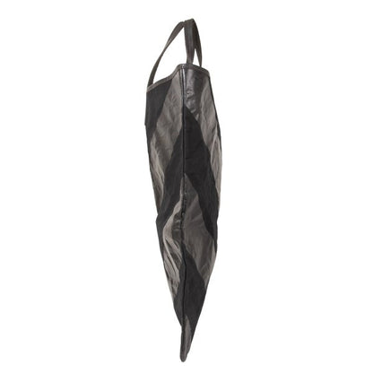 PLEATS PLEASE Regimental Print Bag Black