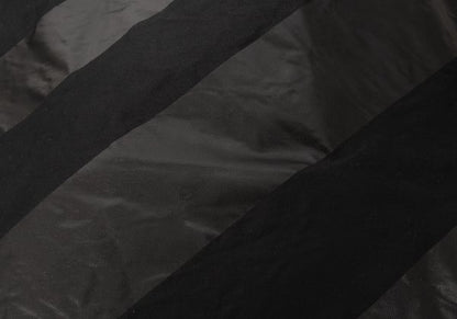 PLEATS PLEASE Regimental Print Bag Black