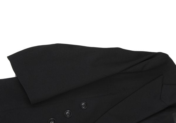 Y's 23SS Wool Gabardine Button Design Spencer Jacket Size 2