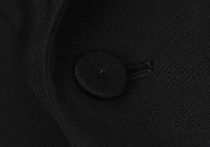 Y's 23SS Wool Gabardine Button Design Spencer Jacket Size 2