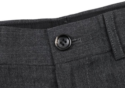 COMME des GARCONS Wool Straight Trousers Gray Size SS