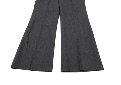 COMME des GARCONS Wool Straight Trousers Gray Size SS