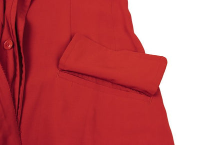Yohji Yamamoto collections 25SS Rayon Front Dress Red Size 1