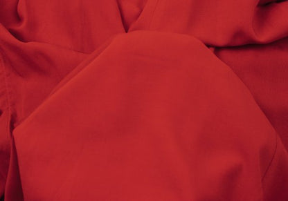Yohji Yamamoto collections 25SS Rayon Front Dress Red Size 1