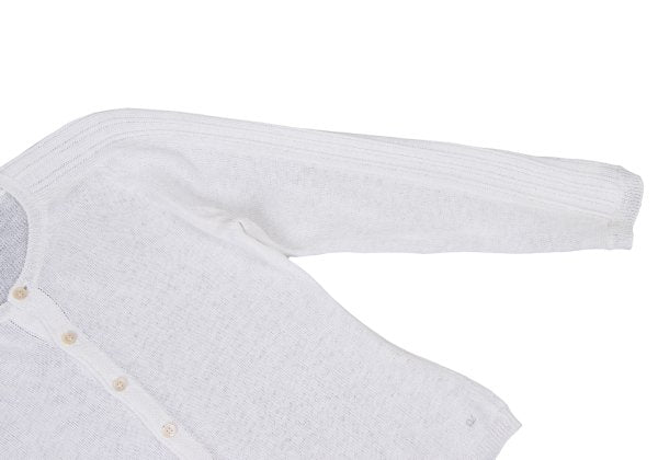 45rpm Cotton Woven Sleeve Design Cardigan Off-White Size 3