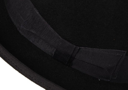 CA4LA Black Wool Felt Bowler Hat Size 59