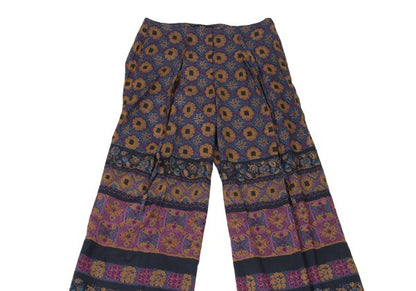 Max Mara WEEKEND LINE Cotton Graphic Pants Multi Size 40