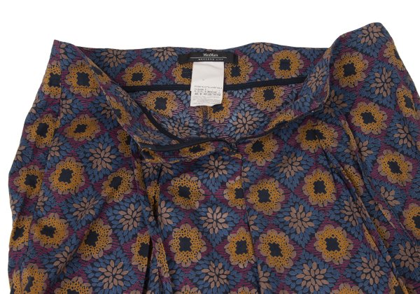 Max Mara WEEKEND LINE Cotton Graphic Pants Multi Size 40