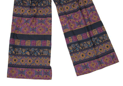 Max Mara WEEKEND LINE Cotton Graphic Pants Multi Size 40