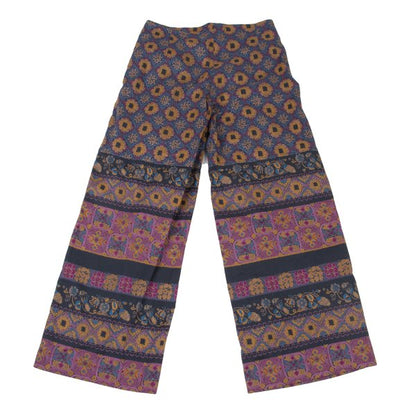 Max Mara WEEKEND LINE Cotton Graphic Pants Multi Size 40