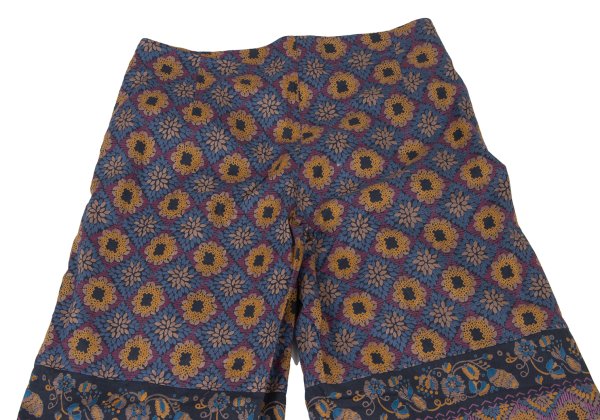 Max Mara WEEKEND LINE Cotton Graphic Pants Multi Size 40