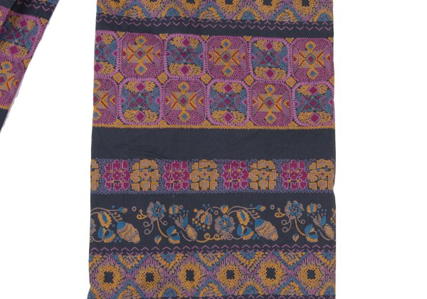 Max Mara WEEKEND LINE Cotton Graphic Pants Multi Size 40