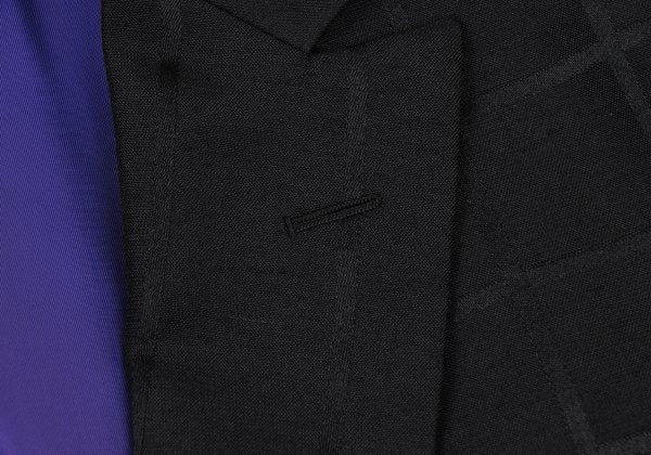 ISSEY MIYAKE MEN 15AW Silk Blend Woven Jacket Black Size 1
