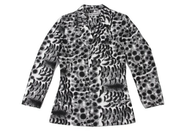 ISSEY MIYAKE 95AW Poly Stretch Jacket Black/White Size L