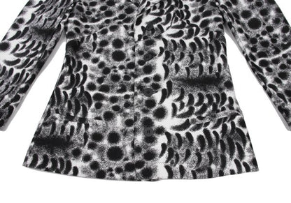 ISSEY MIYAKE 95AW Poly Stretch Jacket Black/White Size L