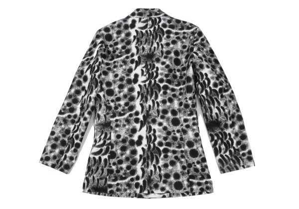 ISSEY MIYAKE 95AW Poly Stretch Jacket Black/White Size L