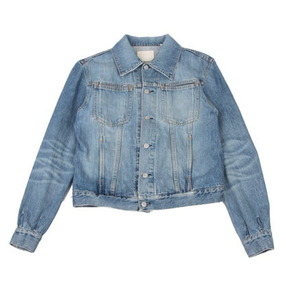 HELMUT LANG Archive Washed Denim Jacket Indigo Size 44