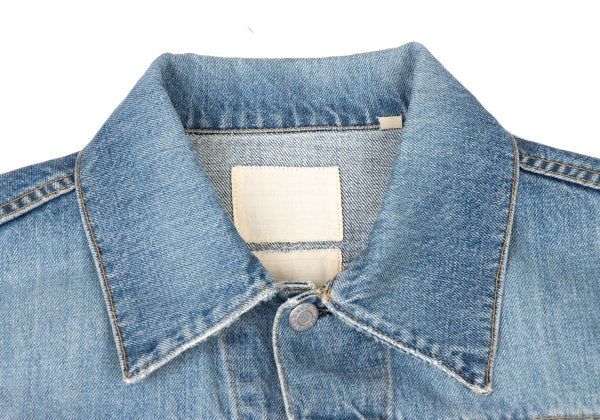 HELMUT LANG Archive Washed Denim Jacket Indigo Size 44